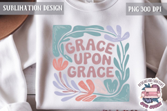 Bible Quote Sublimation Design Jesus Cross Modern Abstracts Product Image 1