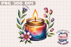 Celestial Magic Sublimation Design PNG Clipart Scrapbook Product Image 1