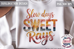 Summer Sublimation Design Beach Funny Ocean Breeze Quote Product Image 1