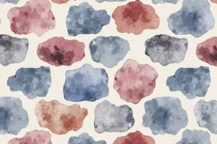 Watercolor Blotches Pattern Background Wallpaper Product Image 1