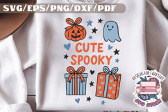 Halloween Cute Funny SVG T shirt Quotes Design Product Image 1