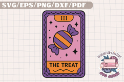 Halloween Tarot Card Funny SVG T shirt Quotes Design Product Image 1
