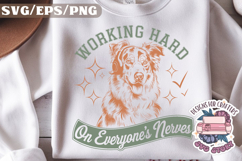 Dog Lover Funny Quote Vintage SVG Motivational Dog Lovers Product Image 1