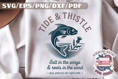 Sea Coast Vintage Colors SVG Design Beach Aesthetic Product Image 1