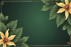 Floral Frame Background Product Image 1