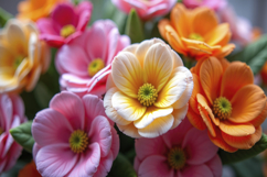 Artificial Flowers Background Wallpaper Product Image 1