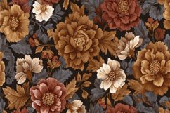 Flowers Pattern Background Product Image 1