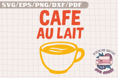 Funny Hand drawn Quote Aesthetics SVG Trendy Colorful Food Product Image 1