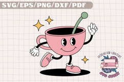 Groovy Summer Pastel Colors SVG Design Mascot Product Image 1