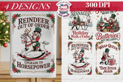 Christmas Vintage Nutcracker Clipart Sublimation 4 PNG Product Image 1
