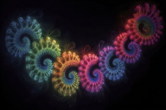Design Fractal Art Background Product Image 1