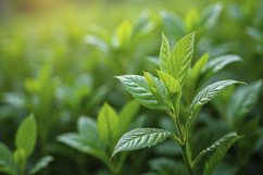 Tea Plant Background Wallpaper Product Image 1