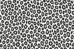 Black and White Leopard Print Pattern Background Wallpaper Product Image 1