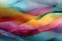 Abstract Watercolor Art Background Wallpaper Product Image 1