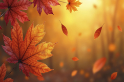 Autumn Leafs Background Wallpaper Product Image 1