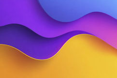 Wavy Lines and a Gradient Background Wallpaper Product Image 1