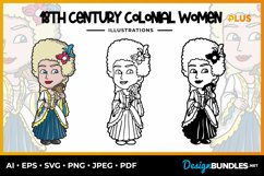 18th Century Colonial Women Collection Product Image 1