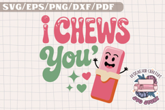 Kawaii Food Funny Quote Vintage SVG Design Fun Cute Product Image 1