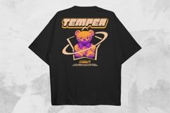 Temper Streetwear PNG T-shirt Design Product Image 1