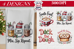 Christmas KITCHEN Quote Clipart PNG Sublimation 4 Design Product Image 1