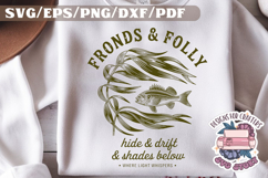 Sea Coast Vintage Colors SVG Design Beach Aesthetic Product Image 1