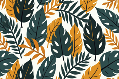 Tropical Leaves Background Product Image 1