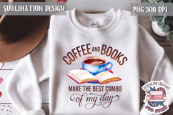 Book Lover Sublimation design Quote Bookish PNG Sign Product Image 1