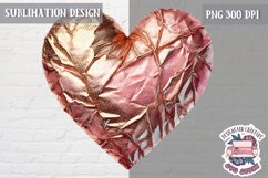 Valentine Heart Symbol Love Sublimation Design PNG Heart Product Image 1