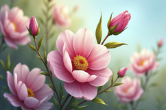 Pink Flower background Product Image 1