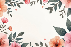 Floral Border Background Product Image 1