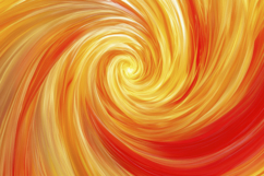 Vibrant Orange Swirls Background Wallpaper Product Image 1
