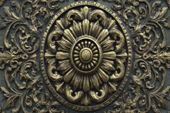 Ornate Circular Background Wallpaper Product Image 1