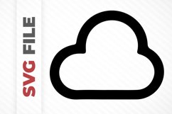 Cloud SVG File Product Image 1