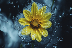 Common Sunflower Background Wallpaper Product Image 1