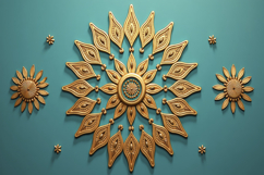 Ornate Mandala Background Wallpaper Product Image 1