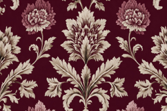 Floral Victorian Pattern Background Wallpaper Product Image 1