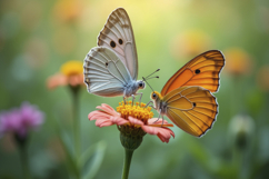 Colorful Butterfly Background Wallpaper Product Image 1