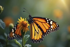 Monarch Butterfly Background Wallpaper Product Image 1