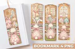 Easter Bookmark Sublimation - Easter Bunny PNG Design Product Image 1