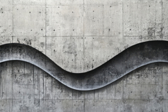 Gray Wave Concrete Surface Background Wallpaper Product Image 1