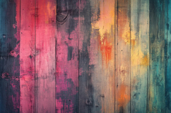 Vibrantly Colored Wooden Texture Background Wallpaper Product Image 1