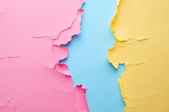 Colorful Torn Paper Background Wallpaper Product Image 1