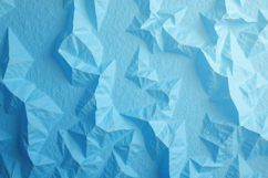 Blue Crumpled Paper Background Product Image 1