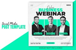 Online Business Webinar and Corporate Post for Social Media Product Image 1