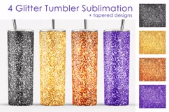 Glitter Tumbler Sublimation, Halloween Tumbler 20oz Product Image 1