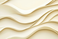Abstract Cream Waves Background Wallpaper Product Image 1