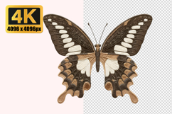 Papilio Gigon Butterfly Transparent PNG Product Image 1