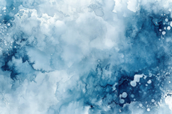 Abstract Blue Watercolor Background Wallpaper Product Image 1