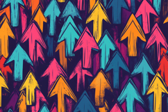 Arrow Pattern Background Wallpaper Product Image 1
