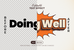 3D Text Effect Quote Comic Style Product Image 2